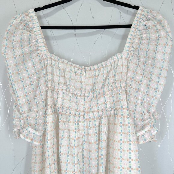 For Love & Lemons White Libby Mini Dress $220 - Picture 12 of 16